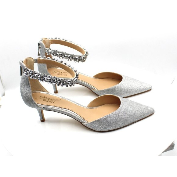 Jewel Badgley Mischka Women's Robles Evening Pumps - Picture 4 of 8